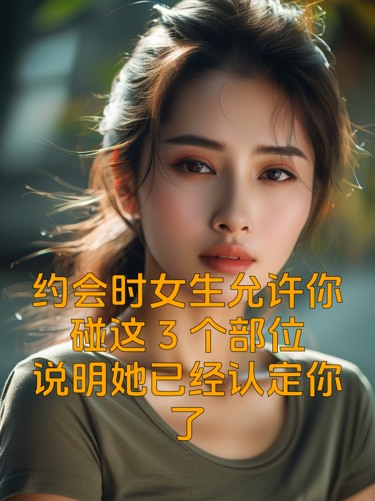 约会时女生允许你碰这3个部位，说明她已经认定你了