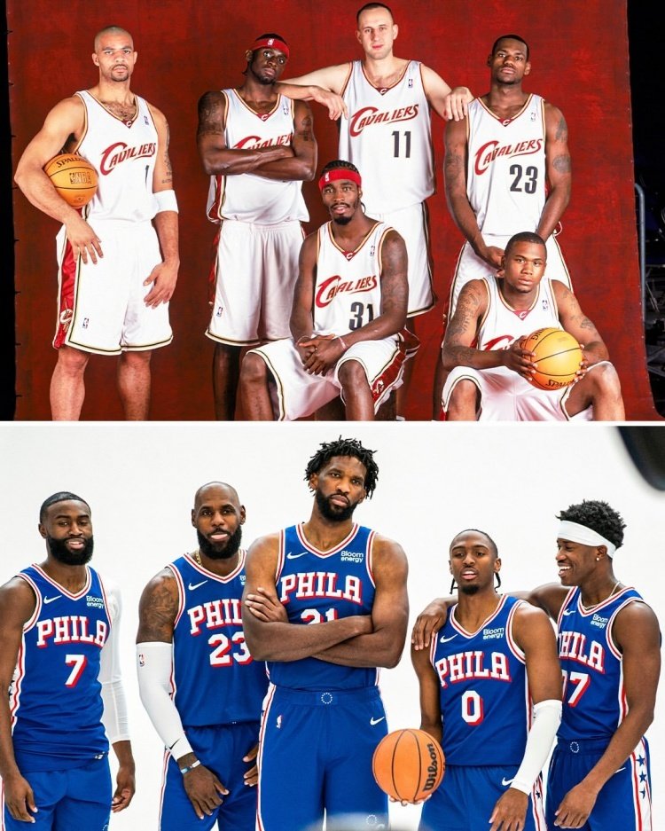 幼詹挺帅的，不是吗？#nba#​