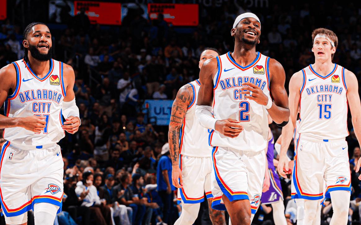 “宇宙勇”既视感，让人生畏的球队——雷霆！谁还能与之抗衡？雷霆净效率联盟第一，防