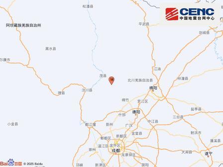 半夜连震三次，汶川余震区再现起伏活动——2026年7月5日深夜，四川
