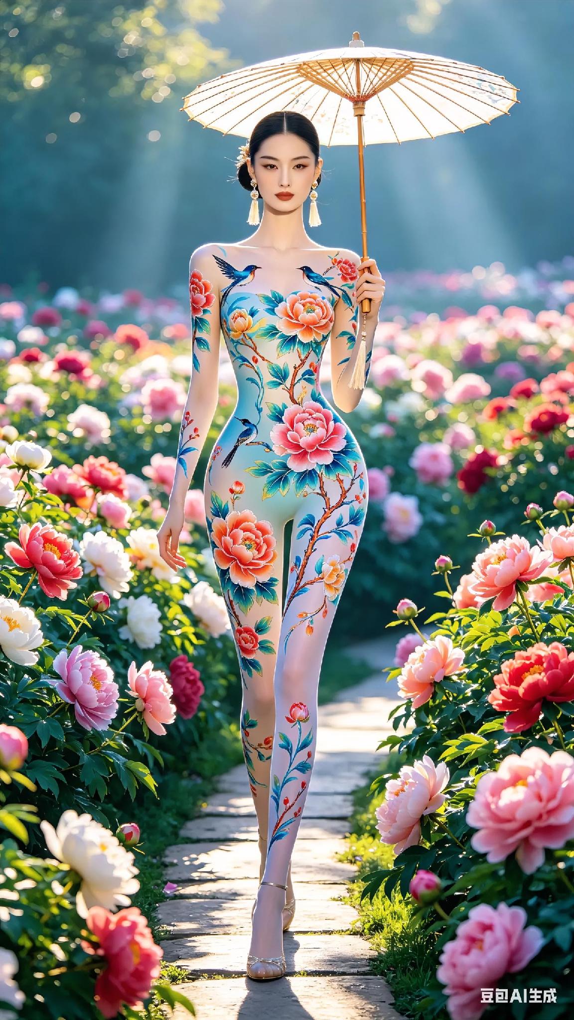 交换一张AI制作的美图