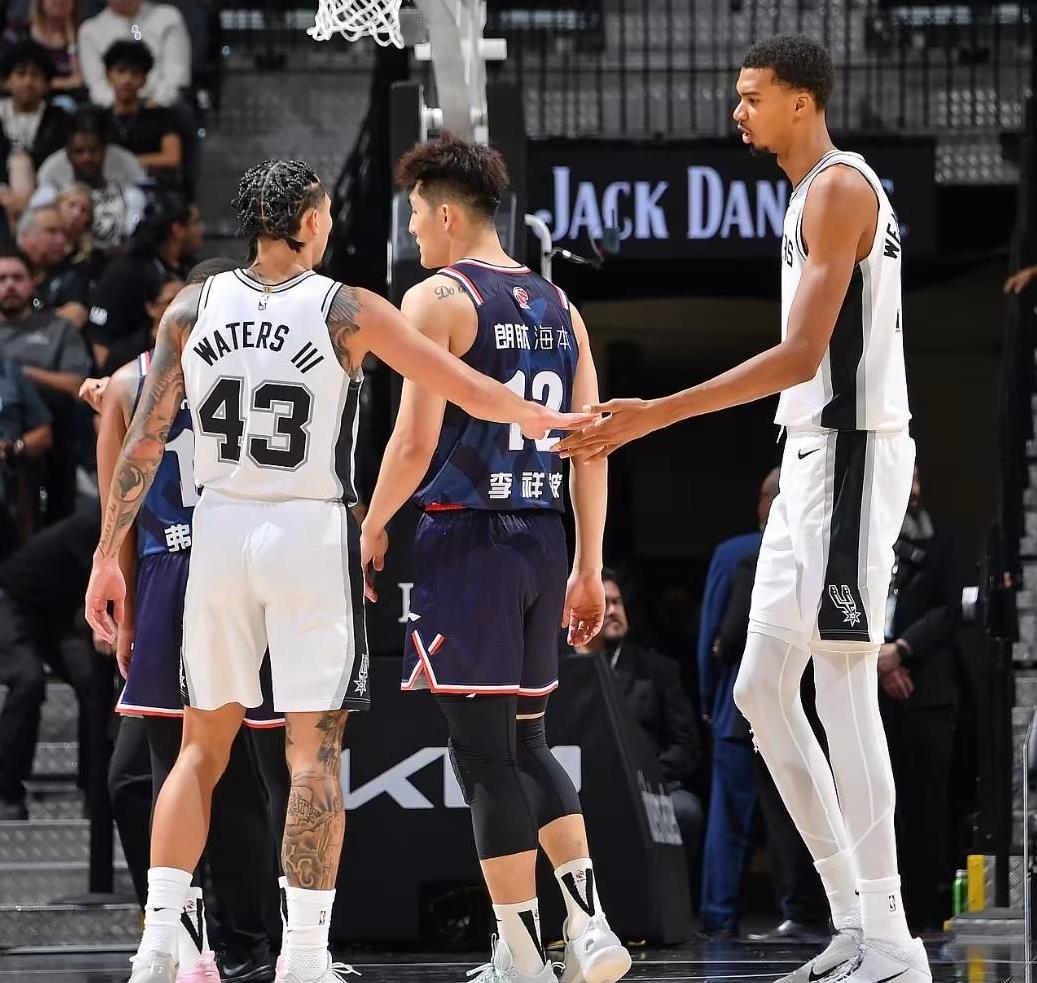 NBA季前赛，马刺119:88大胜广州龙狮，不得不承认的三个事实！其一、不得不