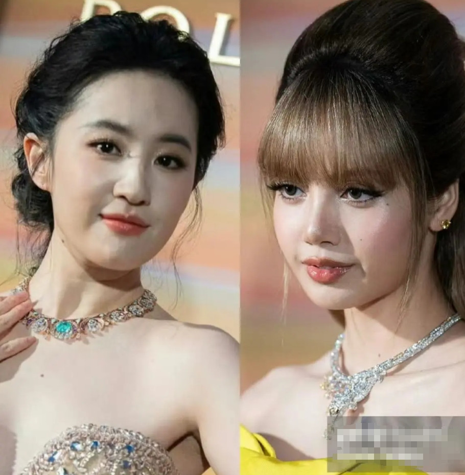 宝格丽晚宴上的刘亦菲、Lisa，大家觉得谁赢了？