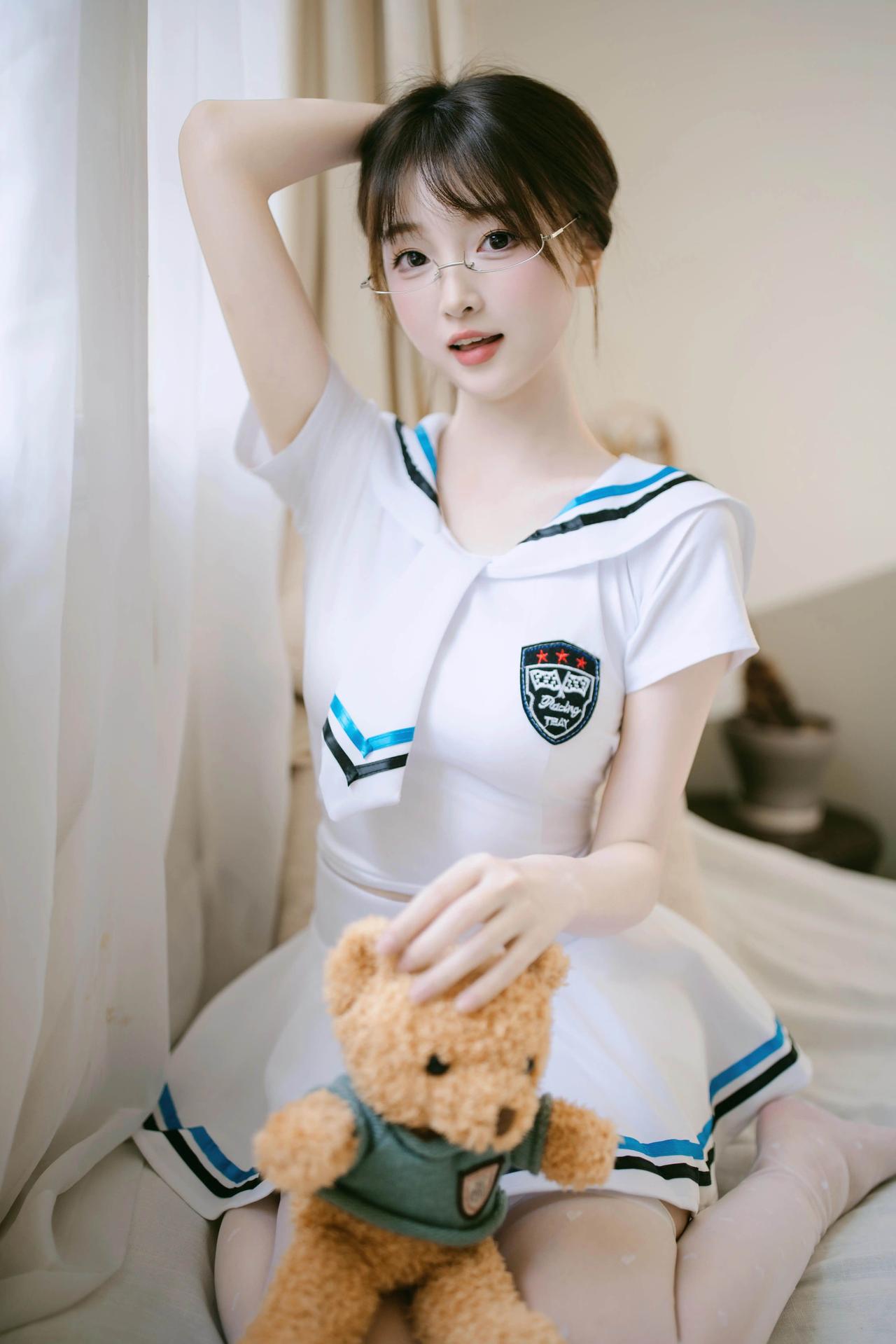 性感与可爱并存是什么体验?又纯又欲的女生，究竟有多招人喜欢居家宅家写真日常丝