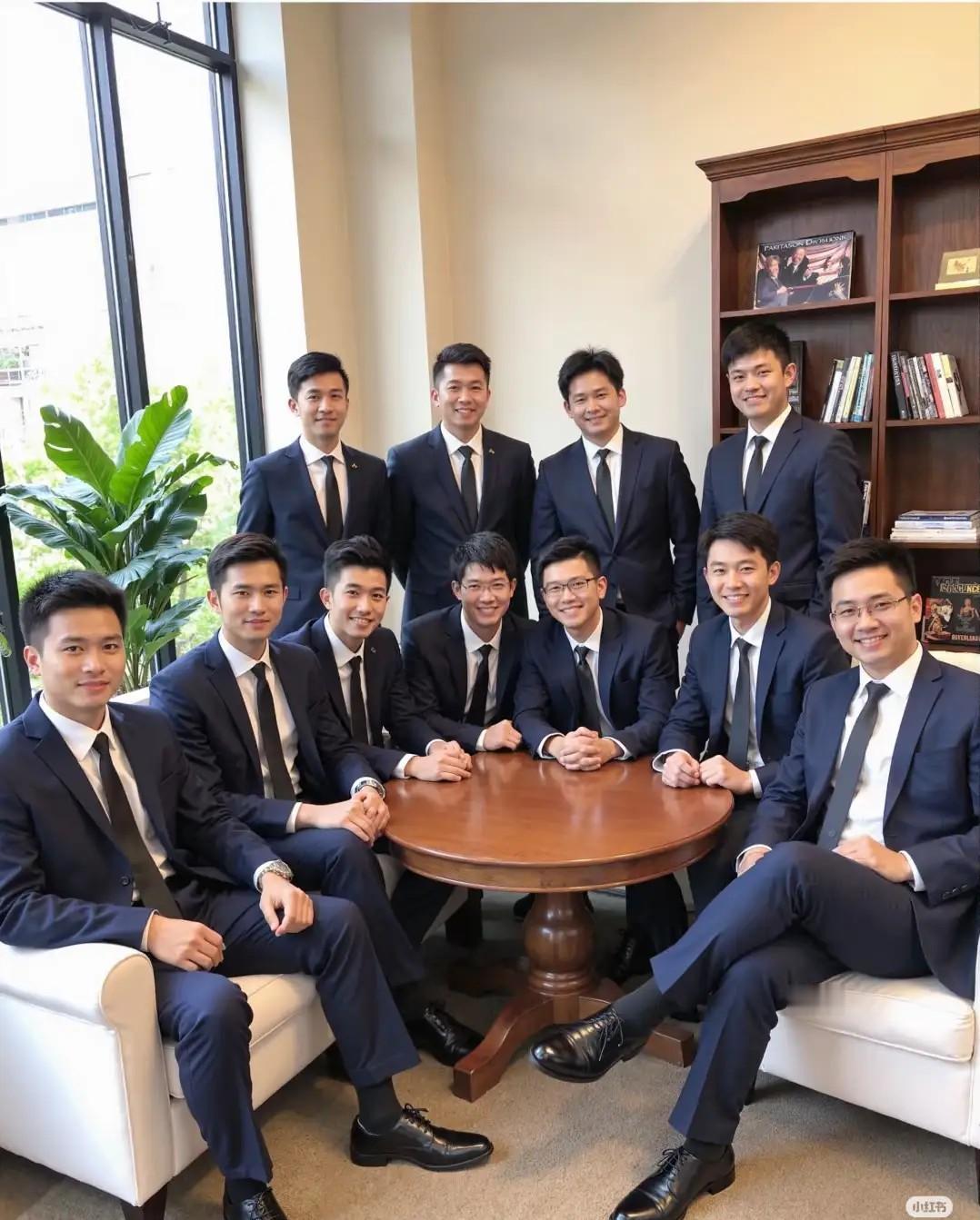 在一群来自五湖四海的帅哥中选一个最帅的，你会选谁？11人帅哥聚集在一起，他们都穿