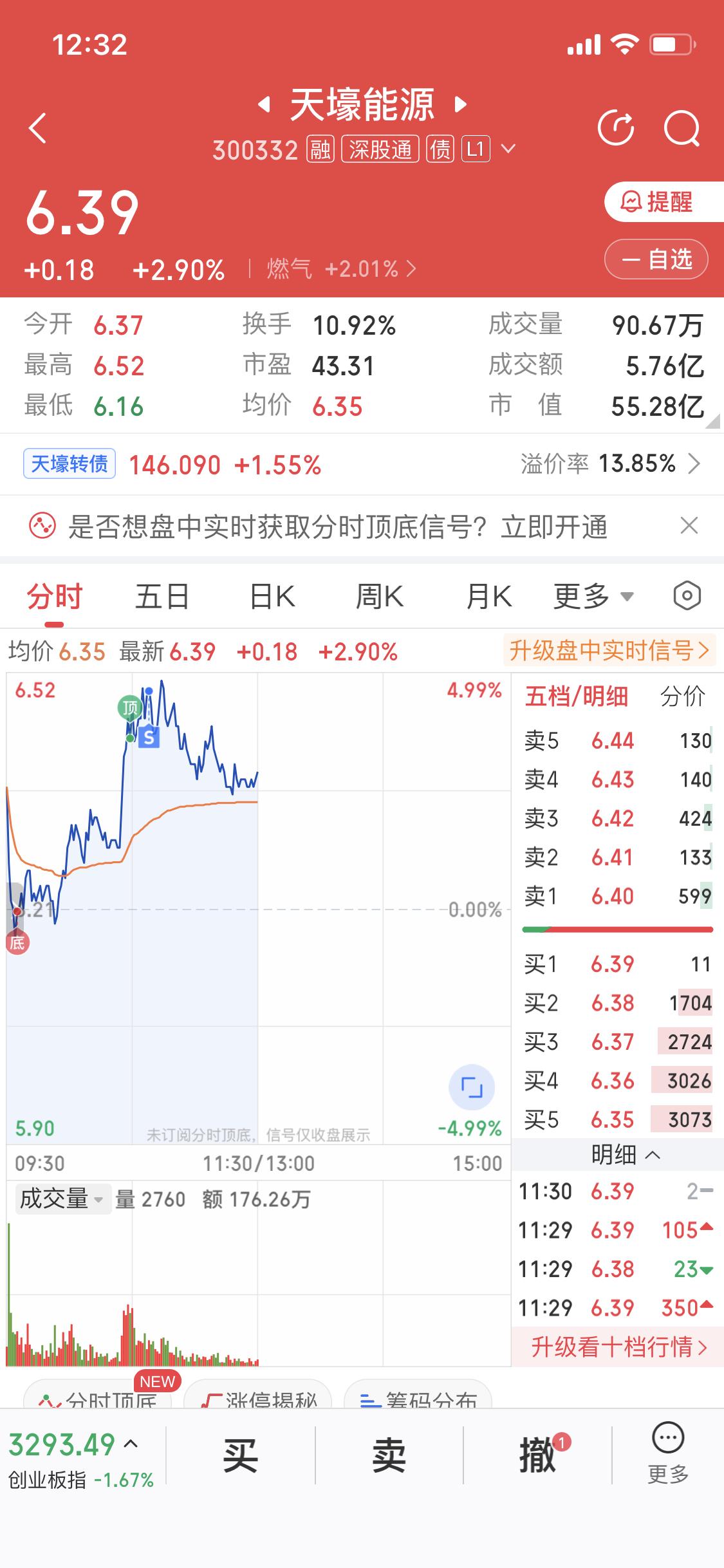 3月12日这股市整得跟坐过山车似的。早盘瞅见天豪能源有资金进入，下面还放了大量，
