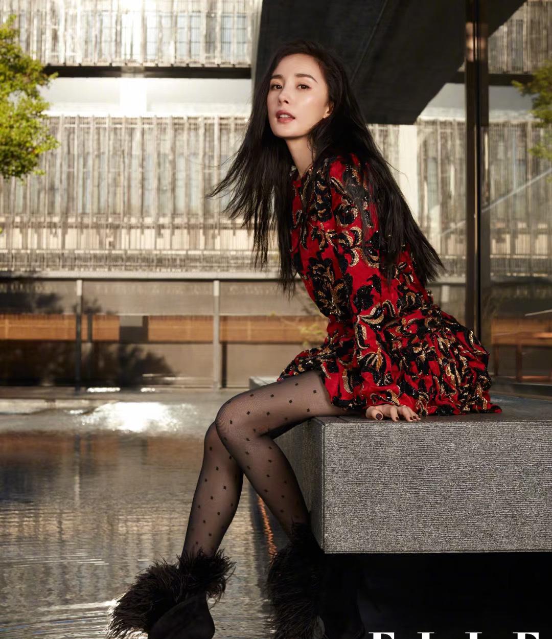 杨幂美美哒～#杨幂野性风造型#