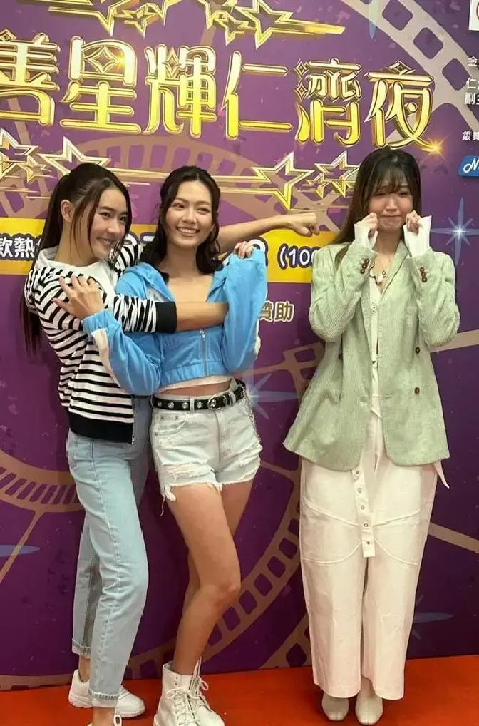 最近TVB综艺《寻欢作乐的姐姐》拍广州深圳部分时，新人游嘉欣跟吴若希、戴祖仪合作