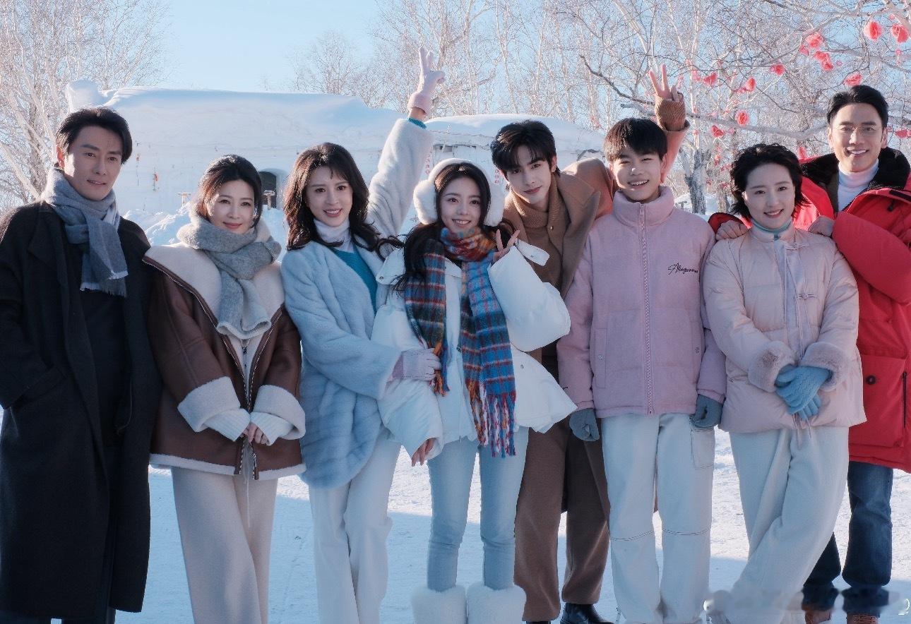 理想中的娘家婆家大合照