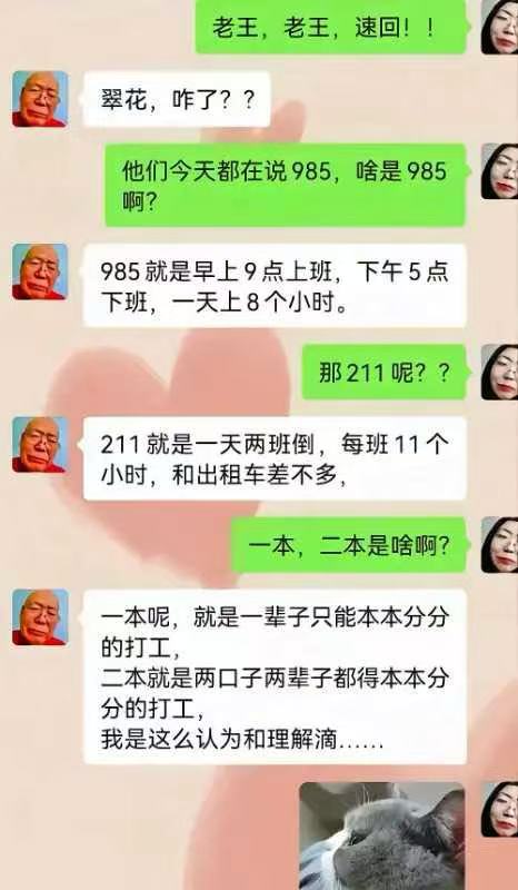 老王一本正经的胡说八道