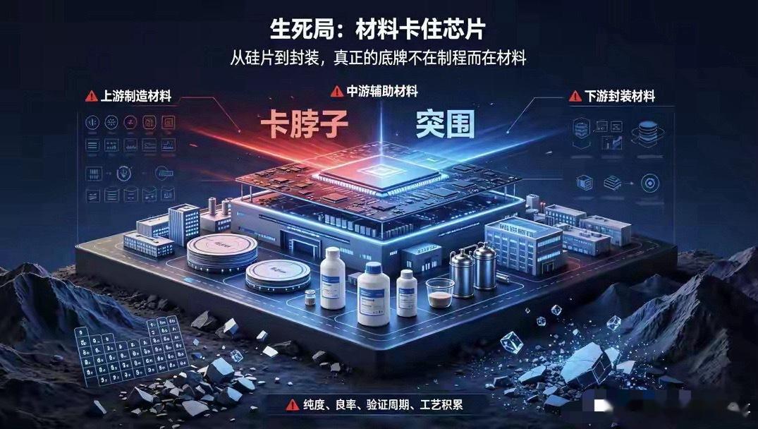 半导体材料“生死局”：谁在扼住芯片的咽喉？AI芯片热度持续走高，市场讨论焦点大多聚焦在制程工艺、光刻