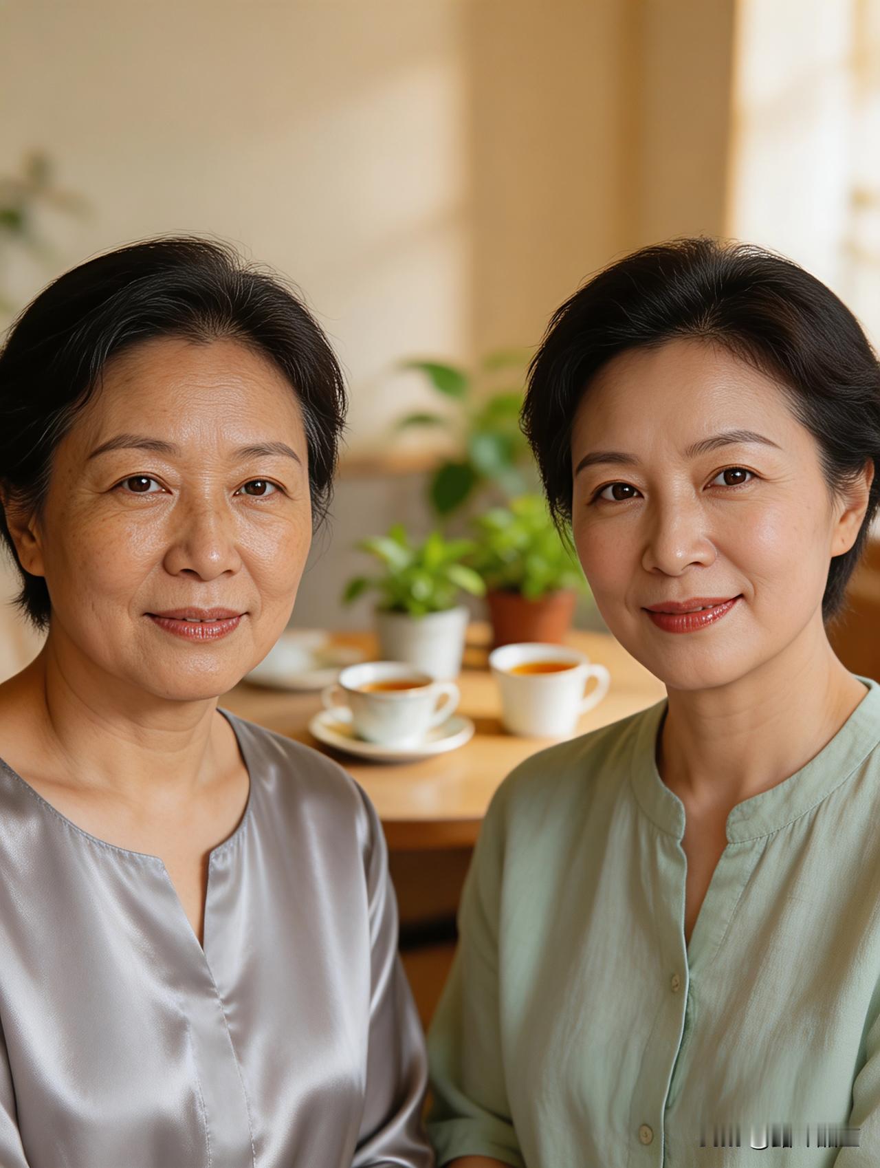 中年女人穿衣：颜色真的比价格重要昨天和几个老同事聚会，有个同事特意穿了