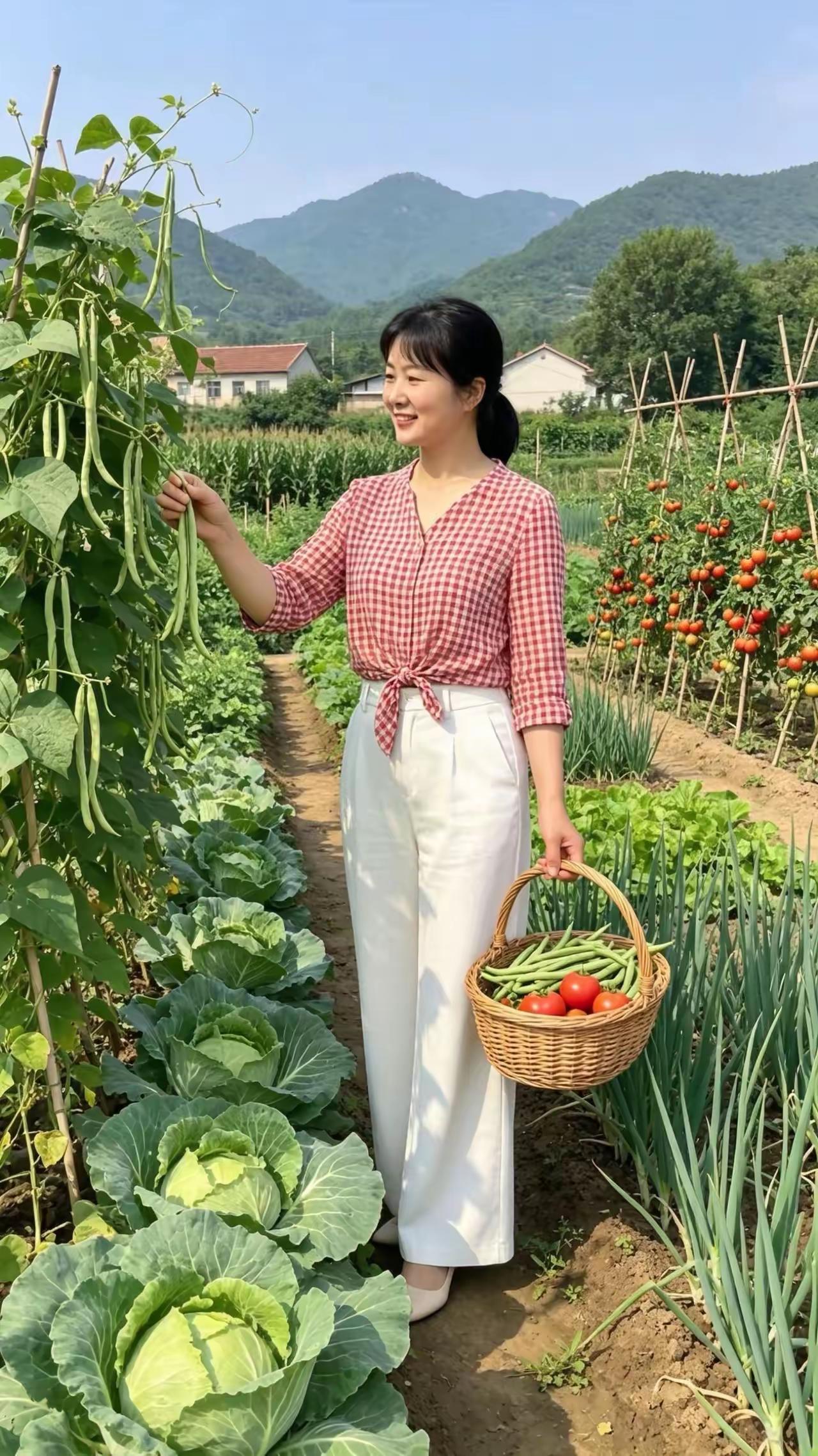 菜园里面喜悦多。小小的菜园，藏着大大的快乐与满足。自己种的菜吃起来格外香甜，这