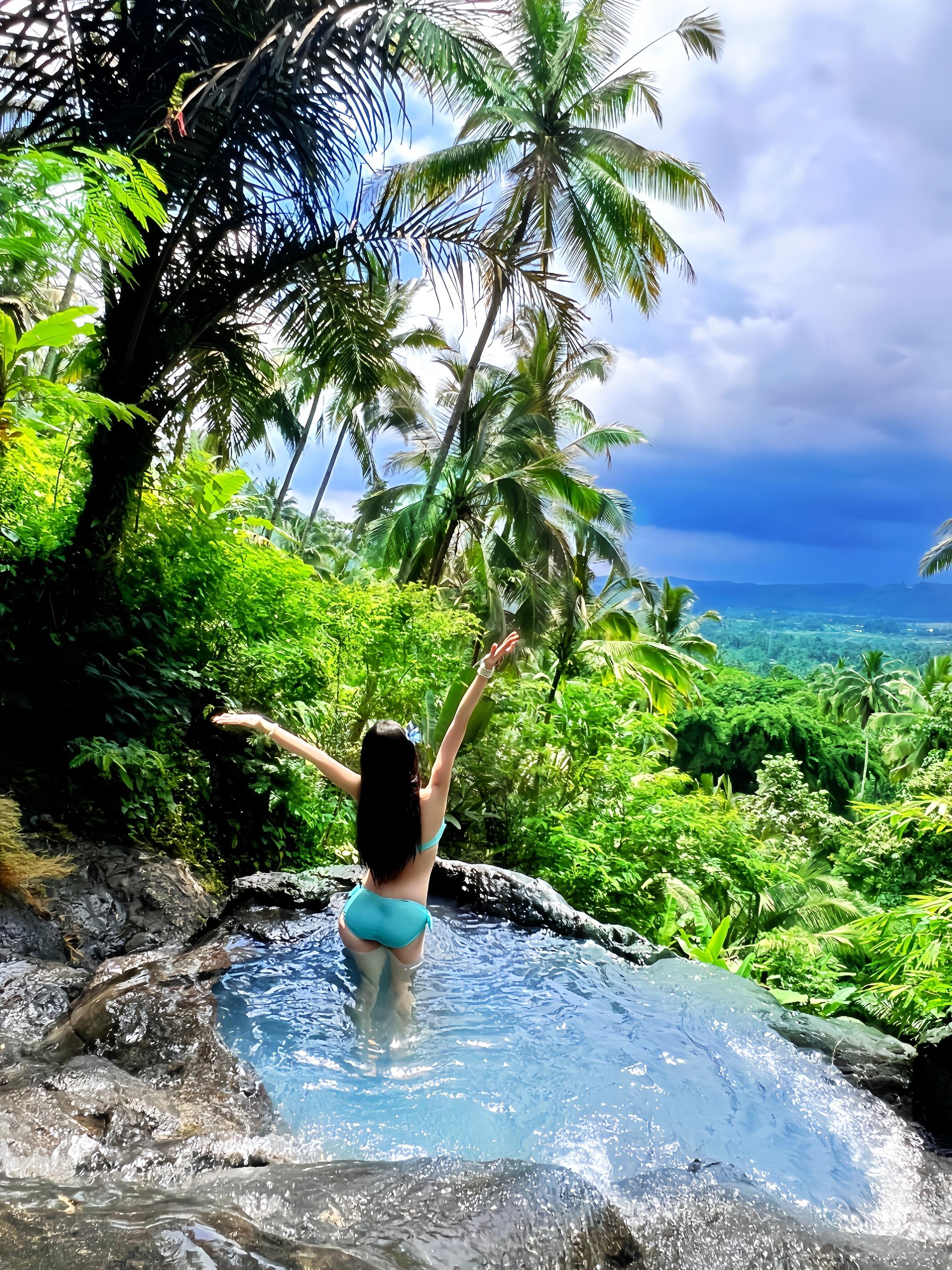 🇮🇩巴厘岛绝美瀑布Gembleng waterfull 去巴厘岛的...