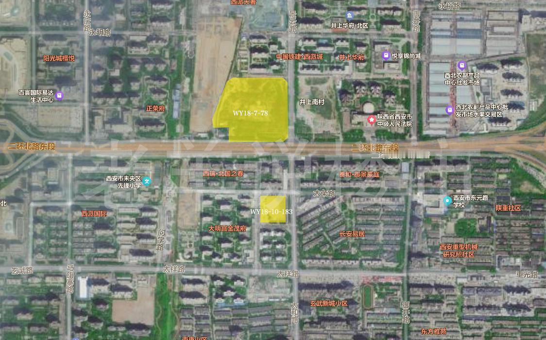保亿摘地大明宫板块，总价8.45亿拿下两宗共计81.452亩住宅用地。 宗地