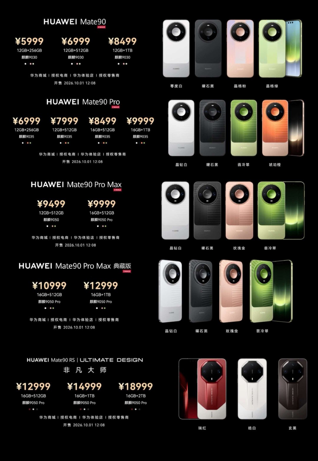 #选华为Mate90还是iPhone#这俩怎么选，其实还是得看预算吧，价格上明显华为Mate90有优