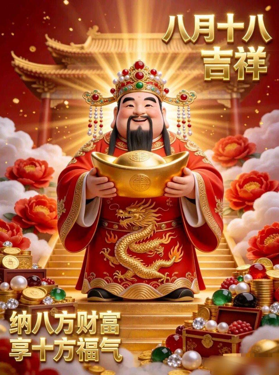 今天是9月28日，农历八月十八，早安，聚八方财气，纳八方运气，迎八方喜气，接八方
