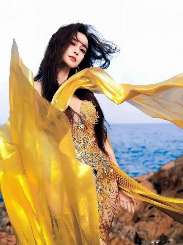 氧化菊把杨颖穿过的礼服碎钻弄丢一颗施华洛世奇的钻又不是真钻。。。。。假水晶罢了