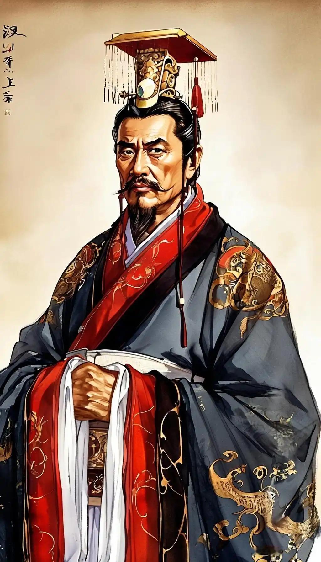 汉武帝刘彻临终前，看着年仅8岁的太子刘弗陵，对着身边的霍光厉声下令：“立刻赐