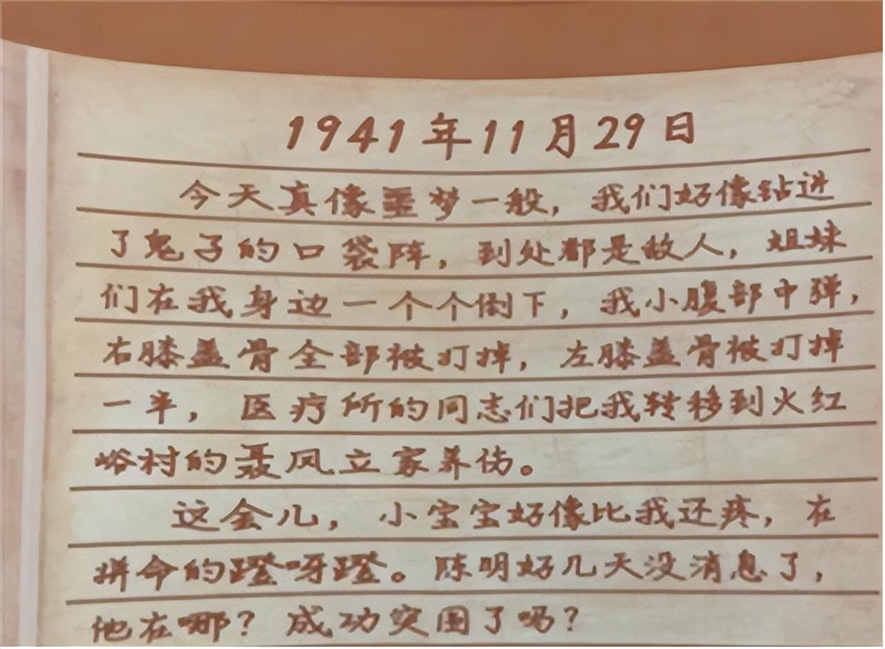 1941年，年仅23岁的辛锐，作为一名年轻的女团长，在一次战斗中被日军包围。她面