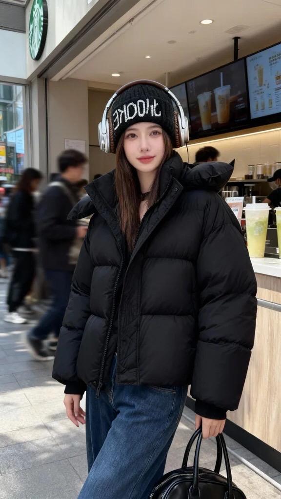 穿着得体是一种生活态度羽绒服穿搭新年穿搭显瘦穿搭微胖女生
