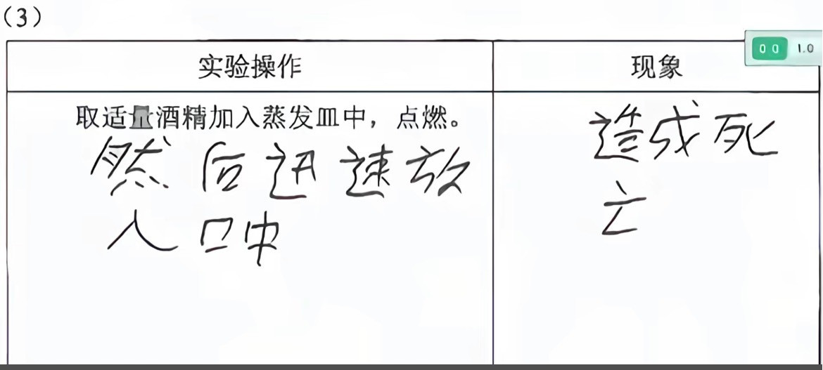 莪答题水平如下🥳✨