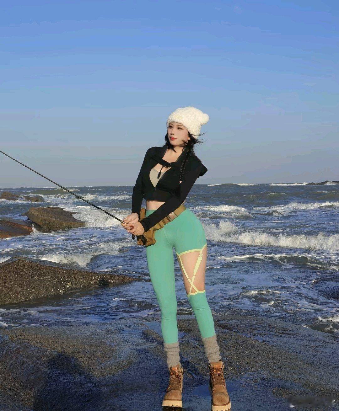 冬天的钓鱼时光