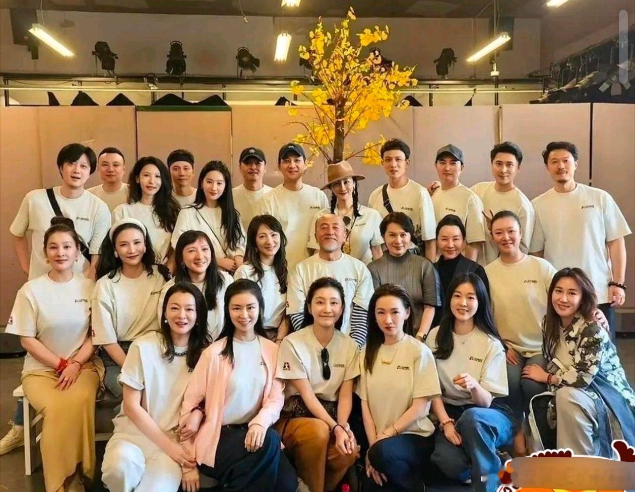  刘亦菲同学大聚会，别人都老了，她还那么年轻，跟吃了防腐剂似的​​​
