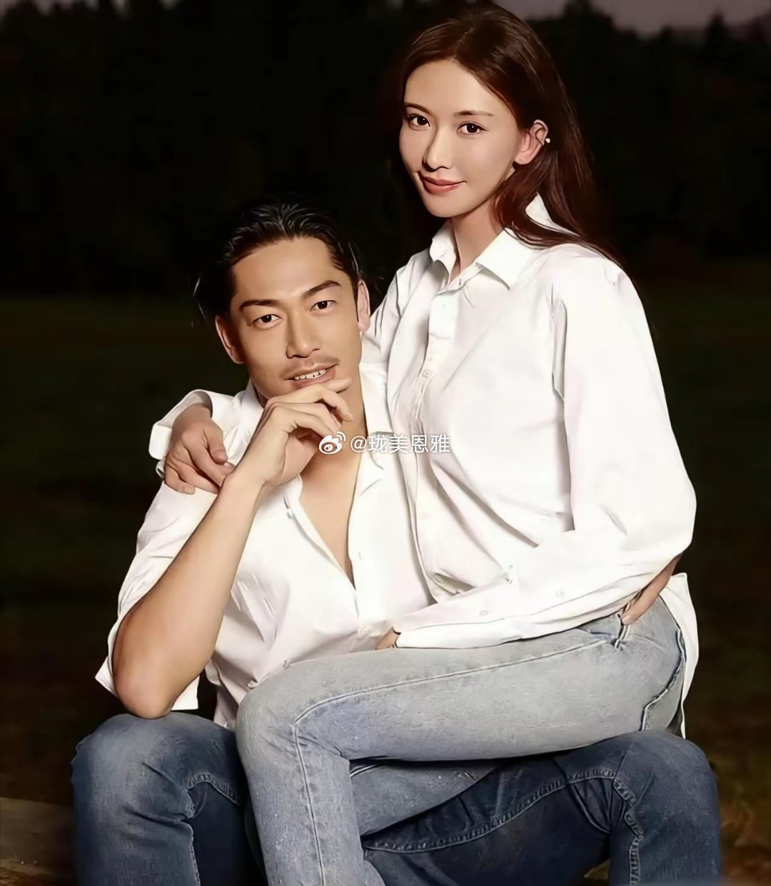今天才知道林志玲嫁的那个日本人是她自己主动求的婚从一开始都是她自己主动的这图啥啊