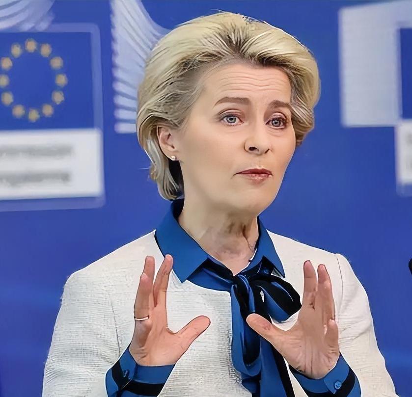 欧盟委员会主席冯德莱恩“画大饼”、“戴高帽”的本事简直登峰造极了！近日，冯德