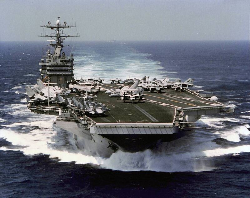 🔻美国中央司令部（CENTCOM）宣布，乔治·华盛顿号航母打击群（CSG）于昨
