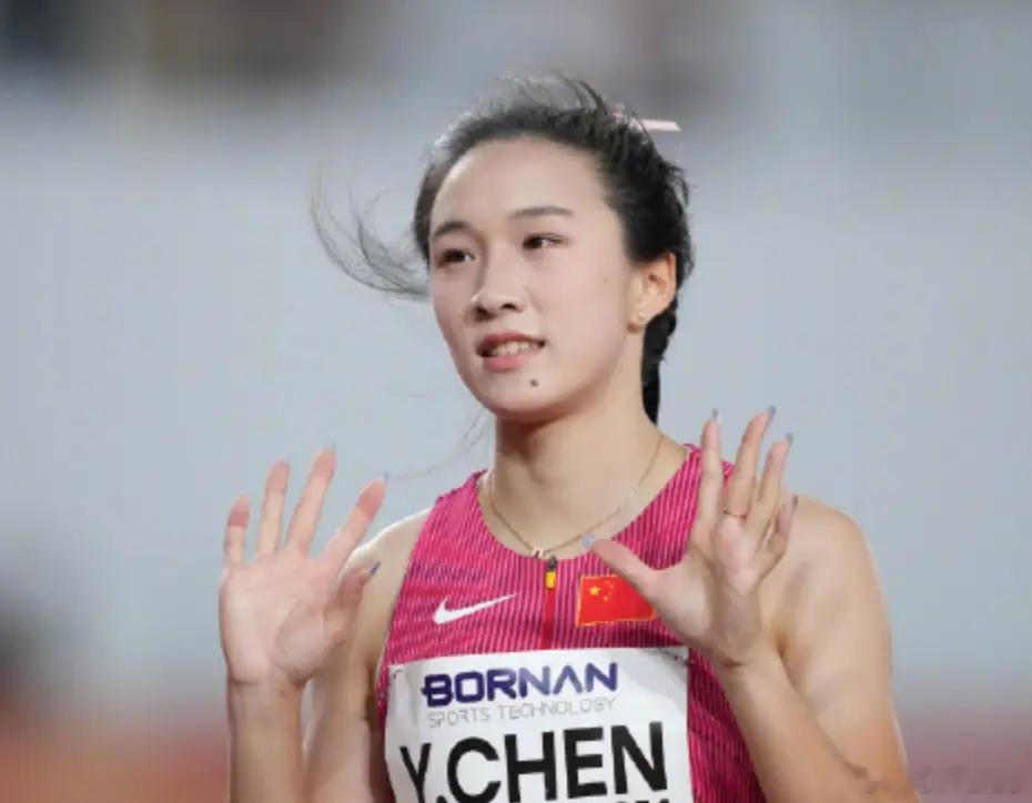 小孩姐可以的陈妤颉200米银牌中国田径梦之队[666]👏​​​