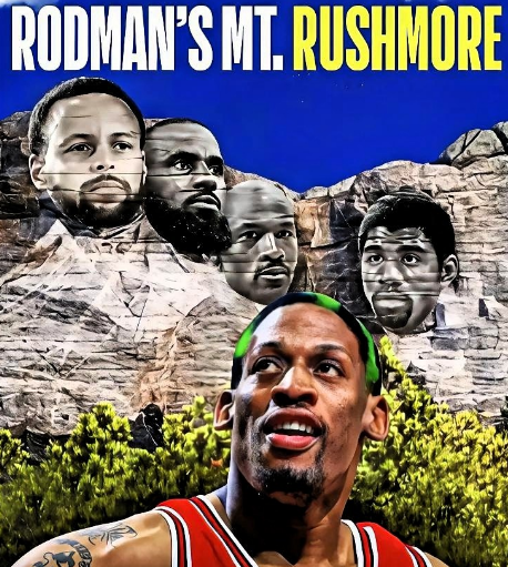 公牛名宿罗德曼说的真对！罗德曼近日在接受媒体采访谈到心中NBA总统山人选时说