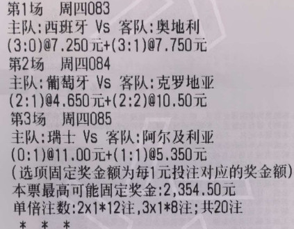 钱不要了，都爆冷吧！⭐️083世界杯西班牙vs奥地利⭐️084世界杯葡萄