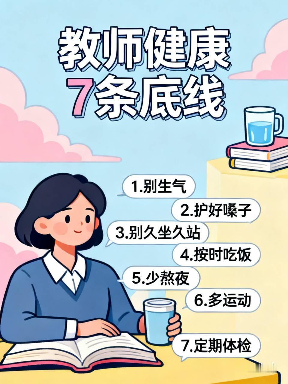 教师要想不生病，必须守住这7条底线当了20年老师，我见过太多同事把身体熬垮了