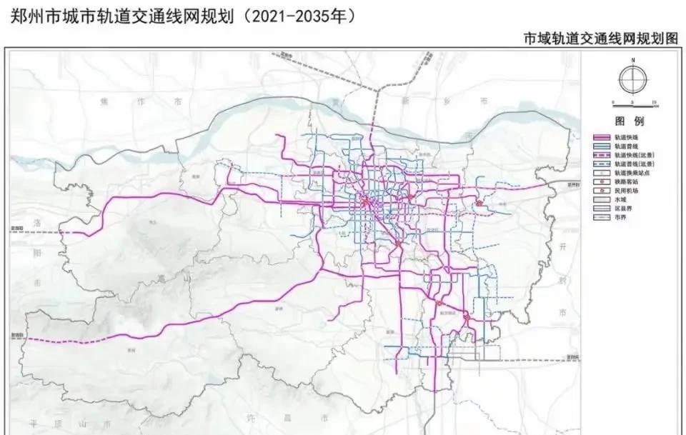 同体量的郑州和长沙，地铁规划简直是“冰火两重天”，长沙地铁即使坐火箭也赶不上郑州
