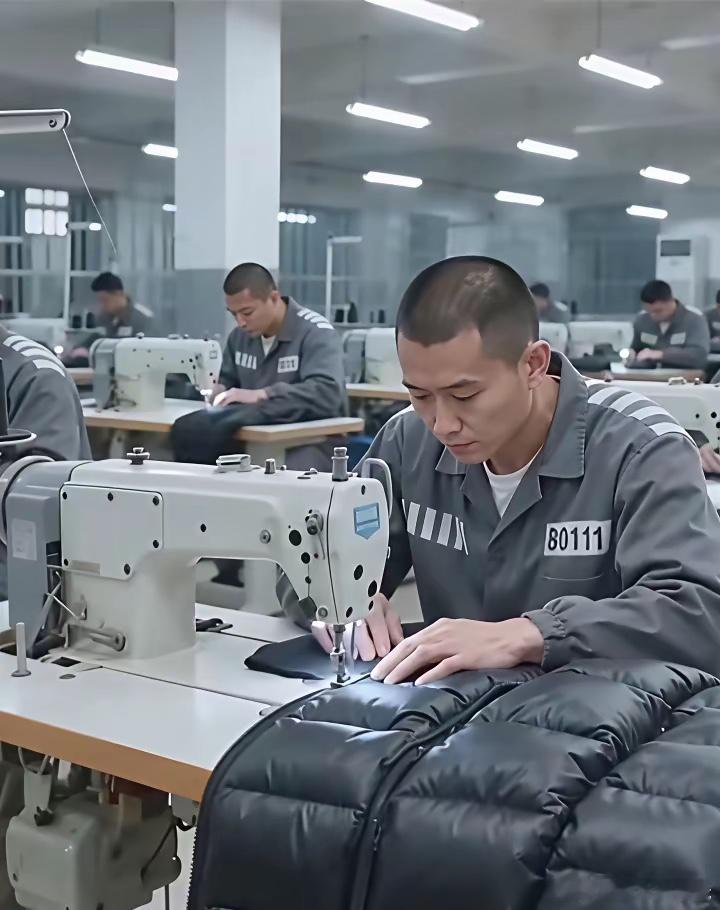 原来，我们身上穿的羽绒服，很多都是出自他们的手