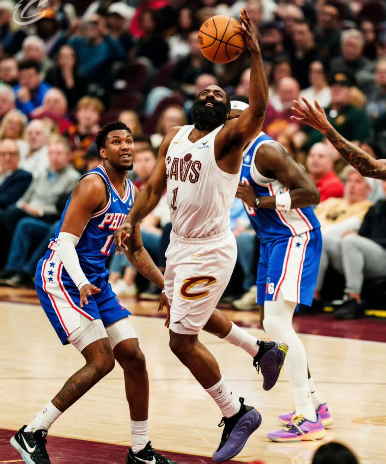 骑士115-101轻取76人，哈登创NBA唯一历史纪录本以为76人可以搅局东部