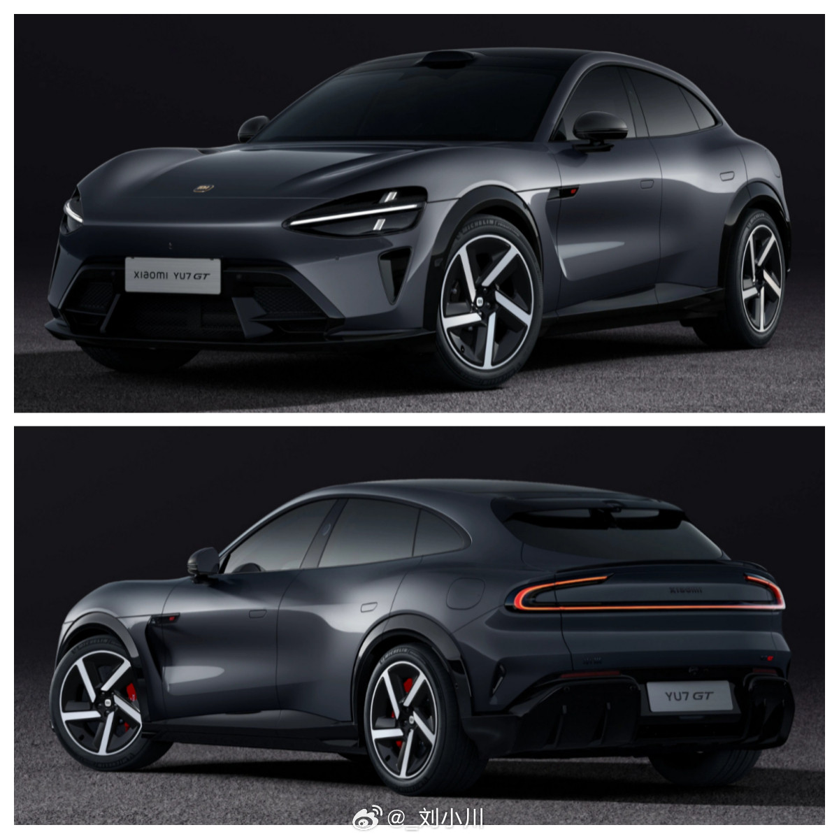 小米YU7GT【新车选色】小米YU7GT，车厘子红、曜石黑、火山灰、珍珠白、钛