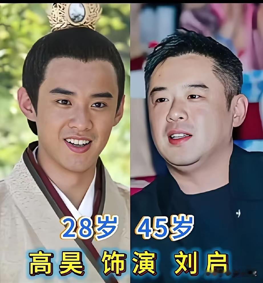 《美人心计》主演们的今夕对比图当年的少男少女，现在也都成中年男女了现在再回