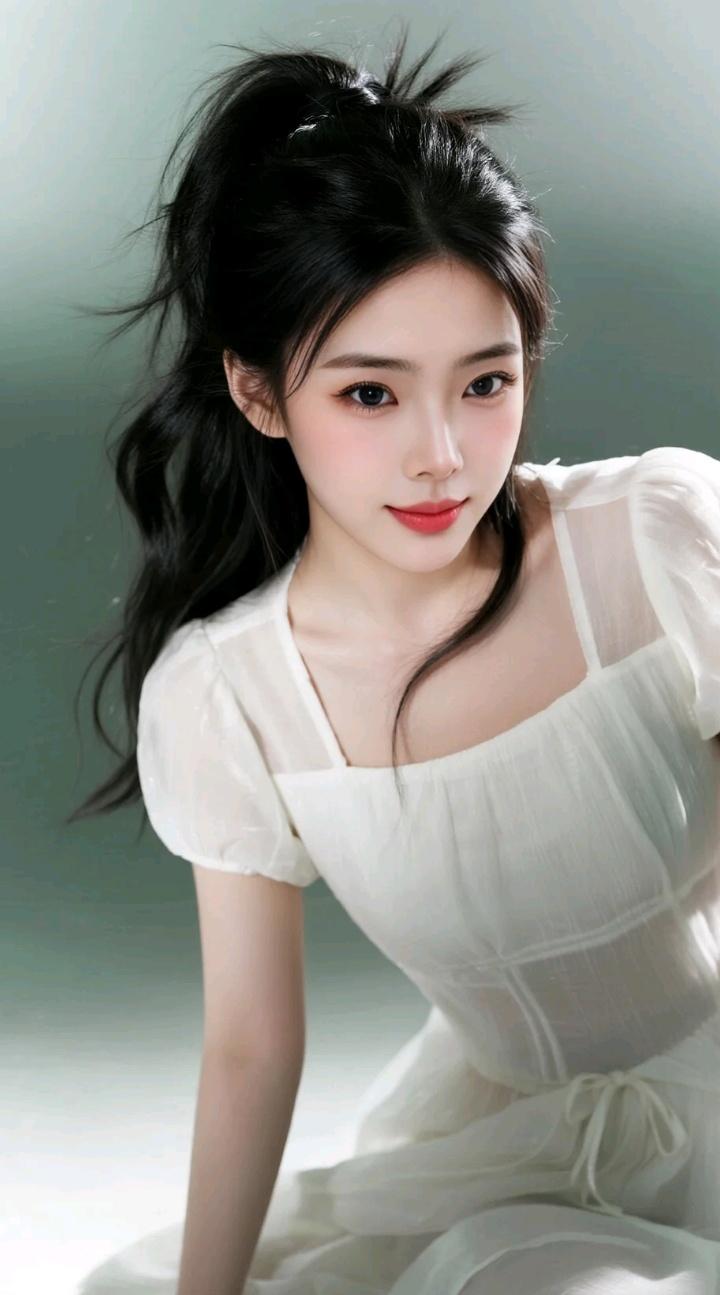 这姑娘穿得真仙气儿！你见过最好看的姑娘美到什么程度雍容大方的美女