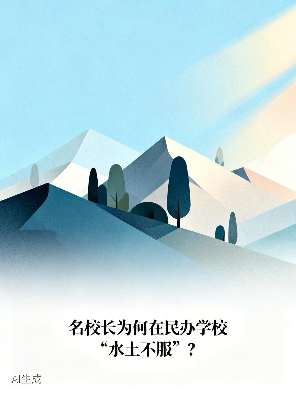 名校长为何在民办学校“水土不服”？干了多年民办教育，我见过不少“名校长”：从重