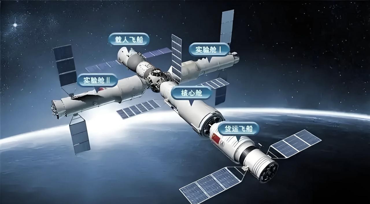 咋现在没人念叨中国空间站了？说句不好听的，是没脸提，跟国际空间站差得老远！其实中