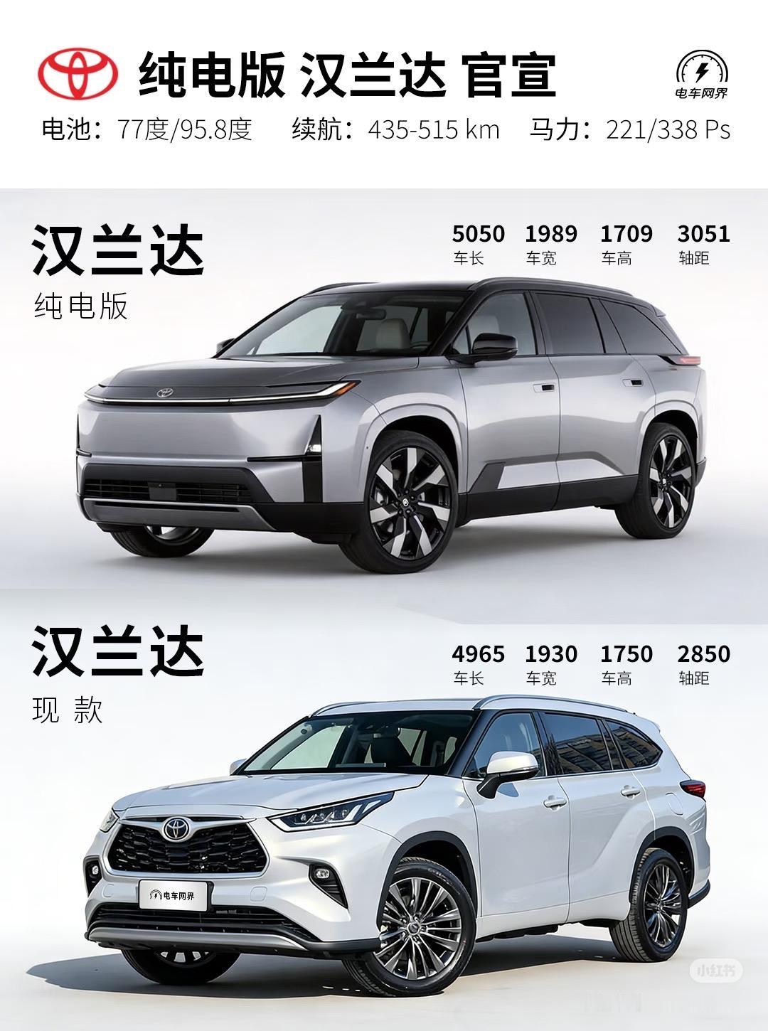 看了一下汉兰达发出来的纯电版的造型，感觉也没有很大的亮点，论漂亮的话，还比不过理