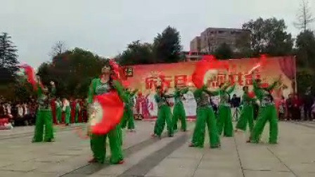 静雪河广场舞 红高粱(九儿)_土豆视频
