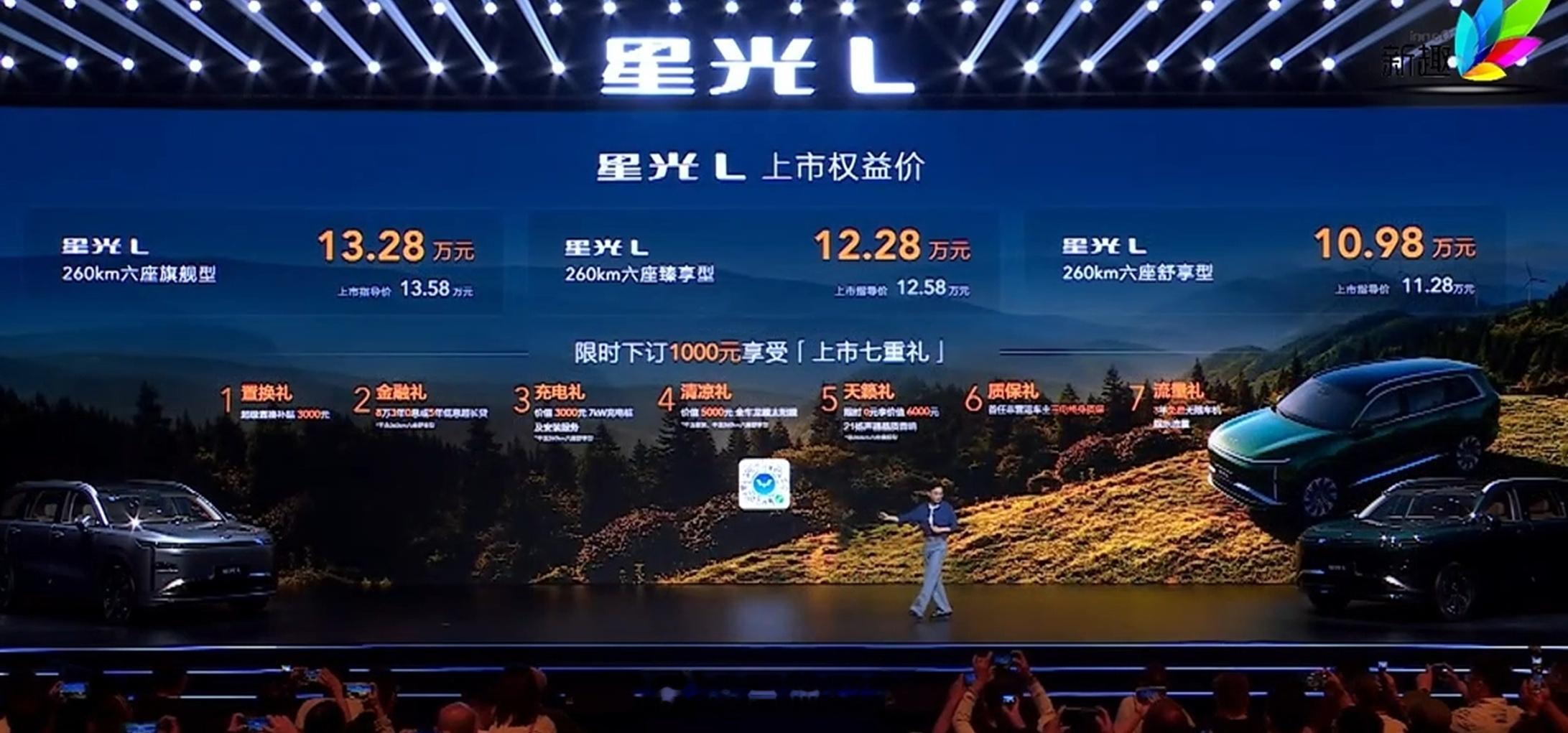 五菱的价格一直不好猜，因为总能比最低还要再低一些。大6座的五菱星光L叠加权益后，