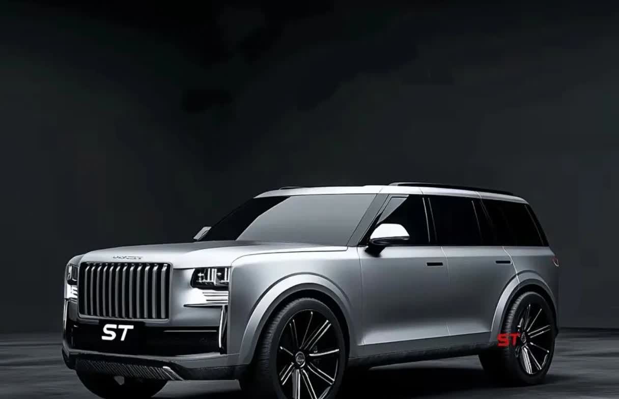 红旗SUV～ST，畅想版，帅气，霸气。