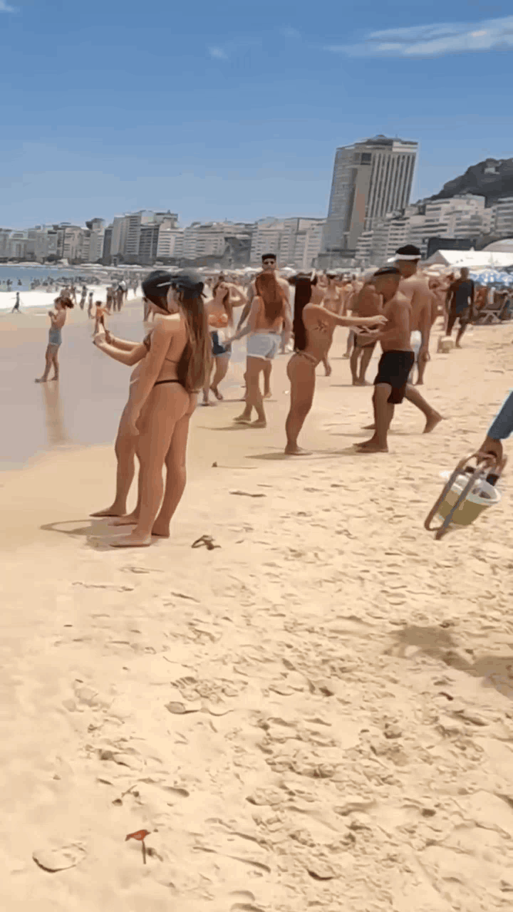 勒布朗海滩，巴西的天堂。