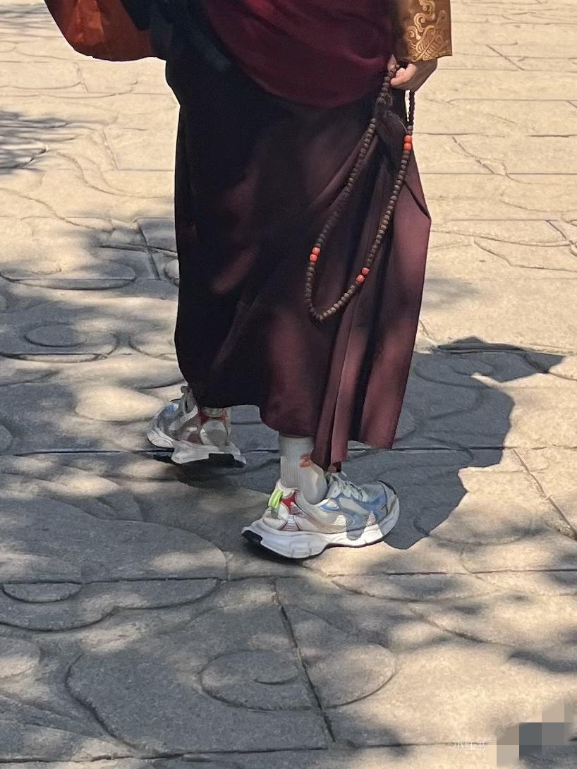 大师穿的的鞋是巴黎世家吗？这鞋值钱吗？和尚和尼姑可以在同一座庙吗寺庙里的和尚