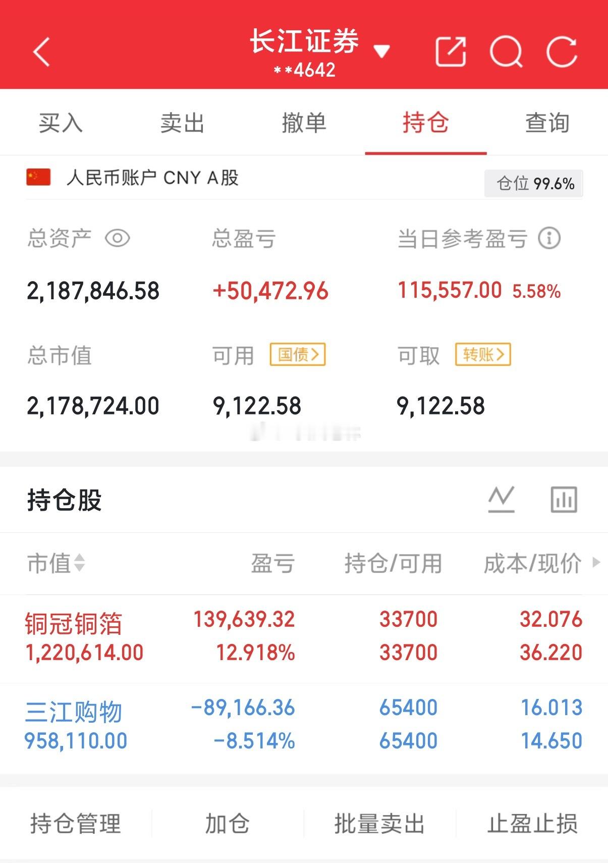用80万本金实盘记录（第150天）实力见证，拒绝马后炮！！！继续持有：三江购物